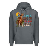 Rock take a ride on the wild side with rodeo Premium Hoodie - texasbilliewilder