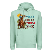 Seafoam take a ride on the wild side with rodeo Premium Hoodie - texasbilliewilder