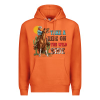 Carrot take a ride on the wild side with rodeo Premium Hoodie - texasbilliewilder
