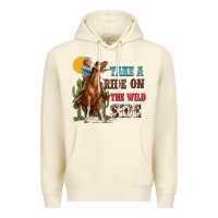 Sandshell take a ride on the wild side with rodeo Premium Hoodie - texasbilliewilder