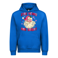 Cobalt stay merry and bright Urban Hoodie - MaliasSmallBusiness