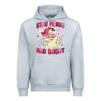 Heather Grey stay merry and bright Urban Hoodie - MaliasSmallBusiness