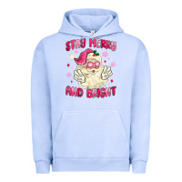 Pigment Grape Ice stay merry and bright Urban Hoodie - MaliasSmallBusiness