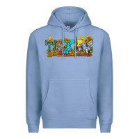 Colony Blue texas Premium Hoodie - texasbilliewilder