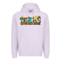 Lilac texas Premium Hoodie - texasbilliewilder