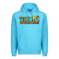 Ocean Blue texas Premium Hoodie - texasbilliewilder