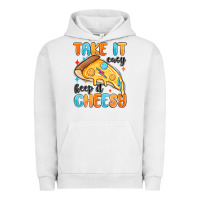 Pigment Lunar Rock take it easy keep it cheesy Urban Hoodie - MaliasSmallBusiness