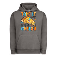 Pigment Tornado take it easy keep it cheesy Urban Hoodie - MaliasSmallBusiness