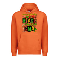 Carrot unapologetically pretty black and educated cna zillion Premium Hoodie - Zillion Design Studio