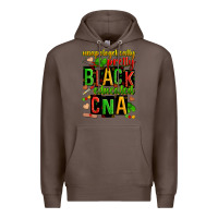 Coffee unapologetically pretty black and educated cna zillion Premium Hoodie - Zillion Design Studio