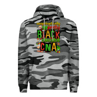 Slate Camo unapologetically pretty black and educated cna zillion Premium Hoodie - Zillion Design Studio