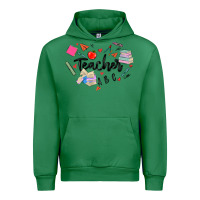 Emerald teacher heart Urban Hoodie - MaliasSmallBusiness