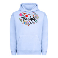 Pigment Grape Ice teacher heart Urban Hoodie - MaliasSmallBusiness