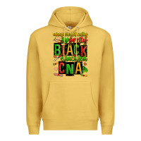 Antique Gold unapologetically pretty black and educated cna zillion Premium Hoodie - Zillion Design Studio