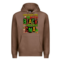 Chestnut unapologetically pretty black and educated cna zillion Premium Hoodie - Zillion Design Studio