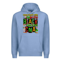 Colony Blue unapologetically pretty black and educated cna zillion Premium Hoodie - Zillion Design Studio