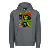 Rock unapologetically pretty black and educated cna zillion Premium Hoodie - Zillion Design Studio