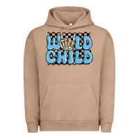 Pigment Burro wild child blue skeleton Urban Hoodie - MaliasSmallBusiness