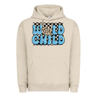 Pigment French Oak wild child blue skeleton Urban Hoodie - MaliasSmallBusiness