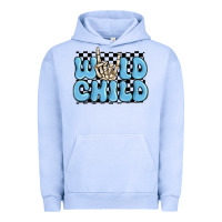Pigment Grape Ice wild child blue skeleton Urban Hoodie - MaliasSmallBusiness