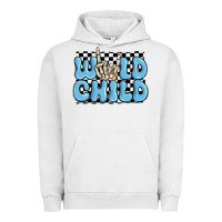 Pigment Lunar Rock wild child blue skeleton Urban Hoodie - MaliasSmallBusiness