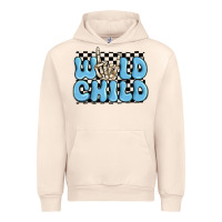 Sandshell wild child blue skeleton Urban Hoodie - MaliasSmallBusiness