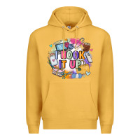 Mustard i hook it up  sewing Premium Hoodie - Zillion Design Studio