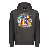 Smoke i hook it up  sewing Premium Hoodie - Zillion Design Studio