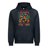 Navy giddy up jingle horse pick up your feet Urban Hoodie - MaliasSmallBusiness