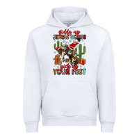 White giddy up jingle horse pick up your feet Urban Hoodie - MaliasSmallBusiness