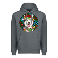 Rock Christmas Husky Premium Hoodie - RanaPortraitStore