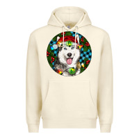 Sandshell Christmas Husky Premium Hoodie - RanaPortraitStore