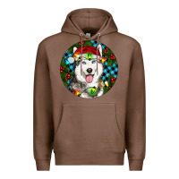 Chestnut Christmas Husky Premium Hoodie - RanaPortraitStore