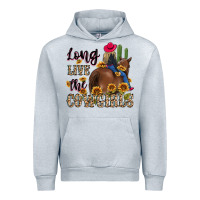 Heather Grey long live the cowgirls Urban Hoodie - MaliasSmallBusiness
