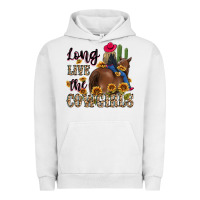 Pigment Lunar Rock long live the cowgirls Urban Hoodie - MaliasSmallBusiness