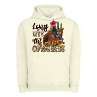 Pigment Pistachio long live the cowgirls Urban Hoodie - MaliasSmallBusiness