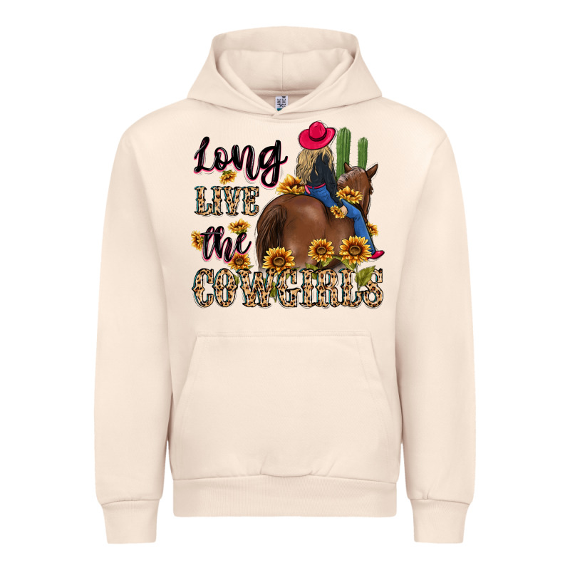 Long Live The Cowgirls Urban Hoodie by MaliasSmallBusiness | Teevron