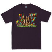 Plum joy Christmas Rockin Premium Tee - CowhideDigitalArt