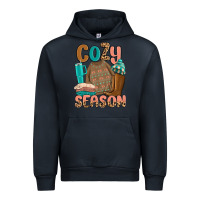 Navy cozy season Urban Hoodie - MaliasSmallBusiness