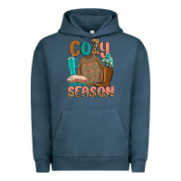 Pigment Midnight Navy cozy season Urban Hoodie - MaliasSmallBusiness