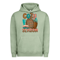 Pigment Oil Green cozy season Urban Hoodie - MaliasSmallBusiness