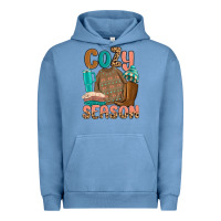 Pigment Pebble Blue cozy season Urban Hoodie - MaliasSmallBusiness