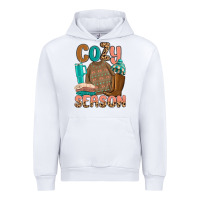 White cozy season Urban Hoodie - MaliasSmallBusiness