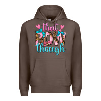 Coffee that bow though Premium Hoodie - texasbilliewilder
