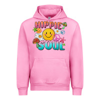 Fuchsia Pink hippie soul Urban Hoodie - MaliasSmallBusiness