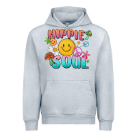 Heather Grey hippie soul Urban Hoodie - MaliasSmallBusiness