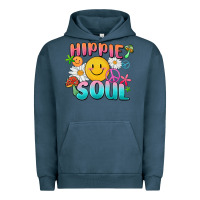 Pigment Midnight Navy hippie soul Urban Hoodie - MaliasSmallBusiness