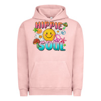 Pigment Salmon hippie soul Urban Hoodie - MaliasSmallBusiness