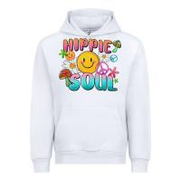 White hippie soul Urban Hoodie - MaliasSmallBusiness