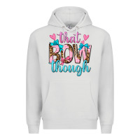 Dove Grey that bow though Premium Hoodie - texasbilliewilder